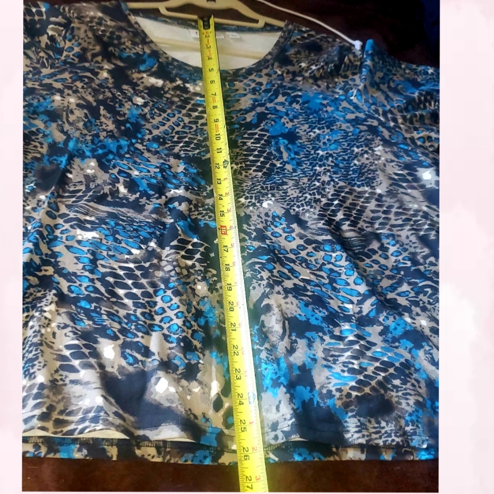 Brand new multi colored Denim Co blouse - Picture 8 of 10